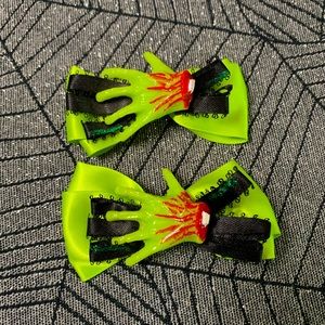 Zombie Hands Hair Clips